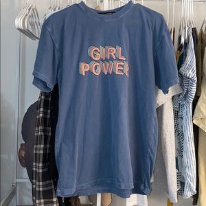 “GIRL POWER” tee.